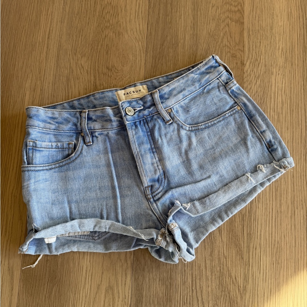 Mid Rise Denim pacsun Shorts